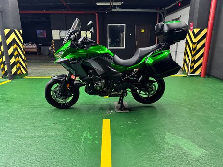 2019 Kawasaki Versys 1000, зелёный, 1300000 рублей, вид 2