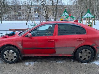 2007 Skoda Octavia I (A4) Рестайлинг, красный, 370000 рублей, вид 3