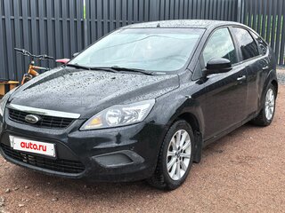 2010 Ford Focus II Рестайлинг, чёрный, 399999 рублей, вид 1