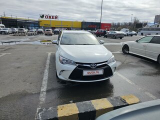 2016 Toyota Camry US Market VII (XV50) Рестайлинг, белый, 1300000 рублей, вид 2