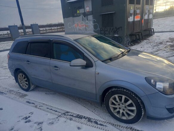2005 Opel Astra H, серый, 600000 рублей - вид 4