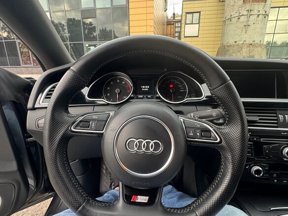 2015 Audi A5 I (8T) Рестайлинг, серый, 2200000 рублей - вид 11