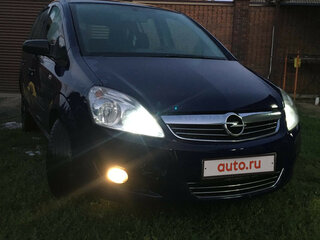 2008 Opel Zafira B Рестайлинг, синий, 580000 рублей, вид 2