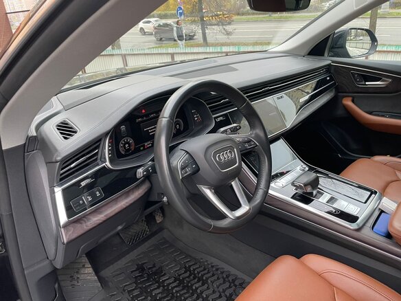2018 Audi Q8 55 TFSI I (4M), чёрный, 6300000 рублей - вид 7