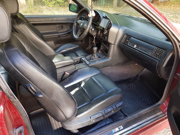 1992 BMW 3 серии 320i III (E36), красный - вид 16
