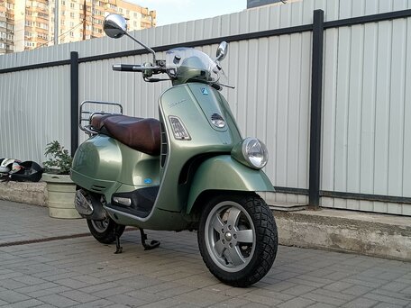 2008 Vespa GTV 250, зелёный, 370000 рублей, вид 5