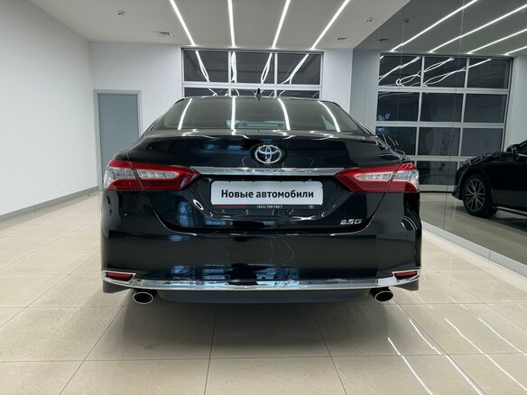 2023 Toyota Camry VIII (XV70) Рестайлинг, чёрный - вид 5