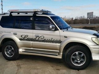 1997 Toyota Land Cruiser Prado 90 Series, серый, 1355000 рублей, вид 2