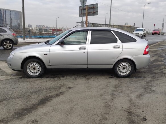 2011 Lada (ВАЗ) Priora I, серый, 375000 рублей - вид 7