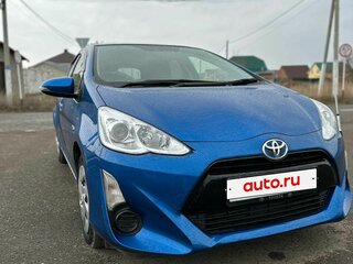 2016 Toyota Aqua I Рестайлинг, синий, 990000 рублей, вид 2