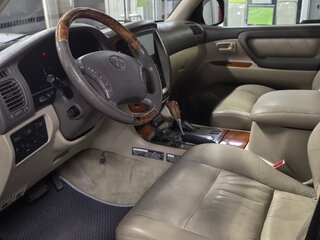2004 Toyota Land Cruiser 100 Series Рестайлинг 1, чёрный, 2850000 рублей, вид 5
