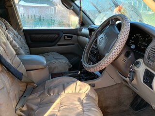 1999 Toyota Land Cruiser 100 Series, белый, 1800000 рублей, вид 5