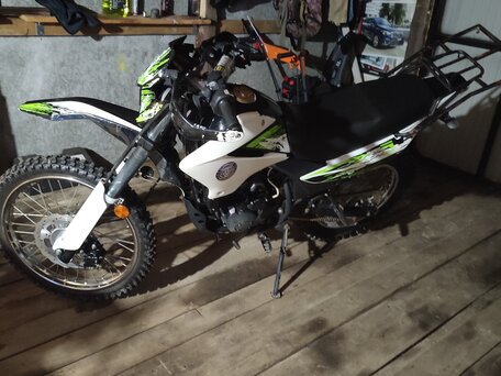 2021 Racer Enduro, зелёный, 110000 рублей, вид 1