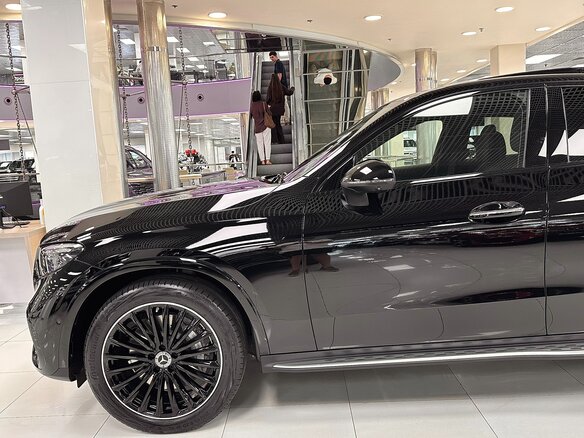 2025 Mercedes-Benz GLC Coupe 220 d II (C254), чёрный - вид 3