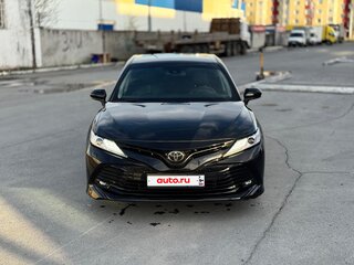 2018 Toyota Camry VIII (XV70), чёрный, 2700000 рублей, вид 2