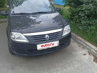 2011 Renault Logan I Рестайлинг, чёрный, 620000 рублей, вид 2