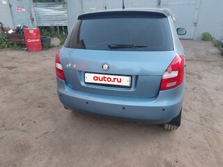 2008 Skoda Fabia II, голубой, 360000 рублей, вид 2