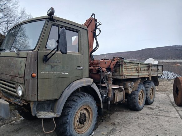 1983 КамАЗ 4310, зелёный, 550000 рублей