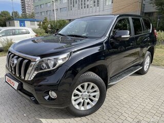 2013 Toyota Land Cruiser Prado 5-speed 150 Series Рестайлинг 1, чёрный, 3850000 рублей, вид 2