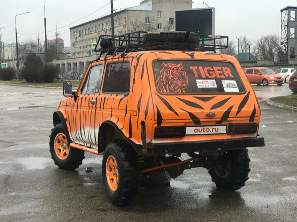 1990 Lada (ВАЗ) 2121 (4x4) I, оранжевый - вид 5