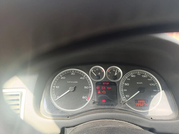 2004 Peugeot 307 I, серебристый, 430000 рублей - вид 4