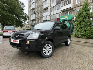 2007 Hyundai Tucson I, чёрный, 700000 рублей, вид 1