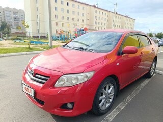 2007 Toyota Corolla X (E140, E150), красный, 990000 рублей, вид 1