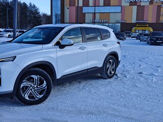 2021 Hyundai Santa Fe IV Рестайлинг, белый, 3800000 рублей, вид 1