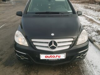 2008 Mercedes-Benz B-Класс 200 I (W245) Рестайлинг, чёрный, 600000 рублей, вид 2