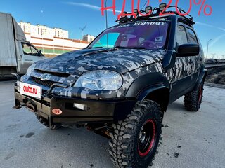 2015 Chevrolet Niva I Рестайлинг, серый, 950000 рублей, вид 3