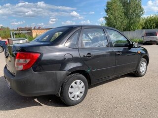 2012 Lada (ВАЗ) Granta I, чёрный, 525000 рублей, вид 3