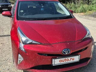 2016 Toyota Prius IV (XW50), красный, 1700000 рублей, вид 4