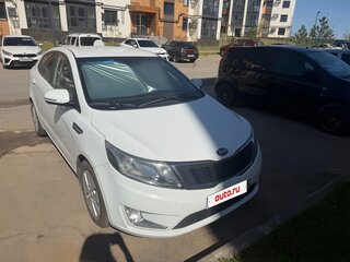 2014 Kia Rio 4-speed III, белый, 1200000 рублей, вид 1