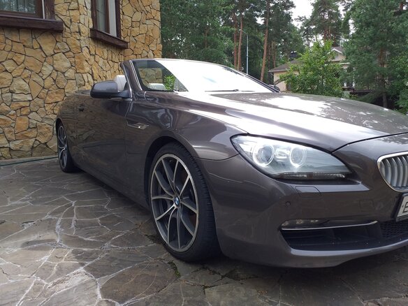 2011 BMW 6 серии 650i III (F06/F13/F12), коричневый
