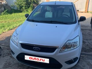 2008 Ford Focus II Рестайлинг, белый, 520000 рублей, вид 1