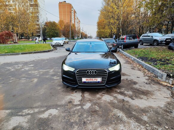 2017 Audi A6 IV (C7) Рестайлинг, чёрный, 2110000 рублей