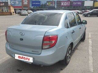 2013 Lada (ВАЗ) Granta I, голубой, 380000 рублей, вид 4