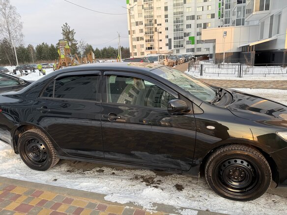 2008 Toyota Corolla X (E140, E150), чёрный, 800000 рублей - вид 5