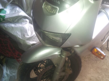 1999 Honda VTR 1000, серебристый, 286000 рублей, вид 3