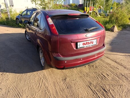2005 Ford Focus II, красный, 380000 рублей, вид 4