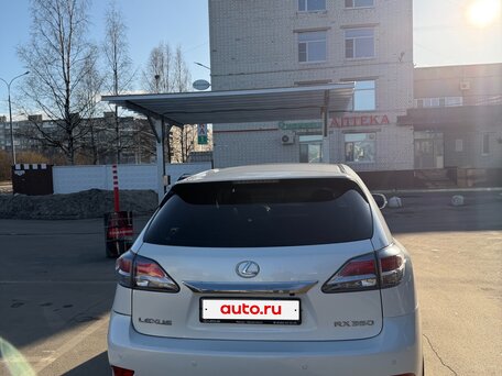 2013 Lexus RX 350 III Рестайлинг, белый, 3190000 рублей, вид 2