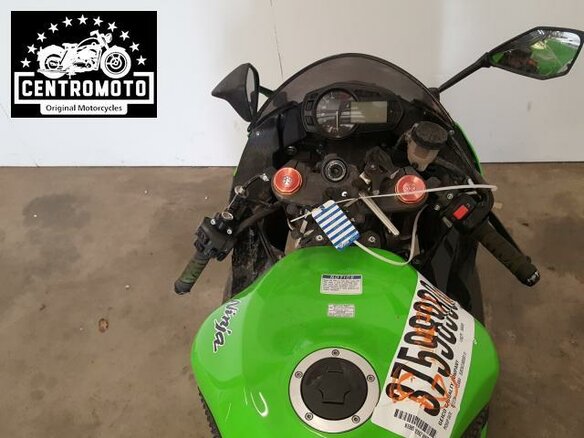 2013 Kawasaki ZX-6 Ninja, зелёный - вид 5