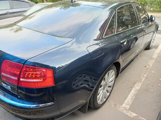 2008 Audi A8 Long II (D3) Рестайлинг 2, синий, 1999999 рублей, вид 4