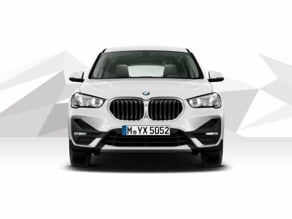 2020 BMW X1 18d xDrive II (F48) Рестайлинг, белый - вид 1
