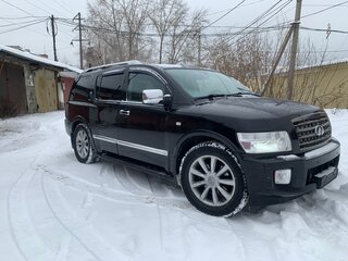 2009 Infiniti QX56 I Рестайлинг, чёрный, 1399999 рублей, вид 4