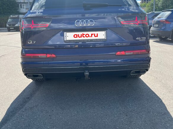 2019 Audi Q7 II (4M), синий, 4900000 рублей - вид 4