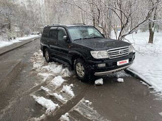 2007 Toyota Land Cruiser 100 Series Рестайлинг 2, чёрный, 3899999 рублей, вид 3