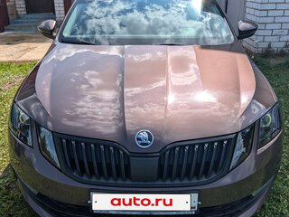 2019 Skoda Octavia III (A7) Рестайлинг, коричневый, 1650000 рублей, вид 2