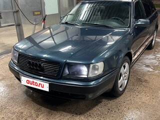 1992 Audi 100 IV (C4), синий, 280000 рублей, вид 4