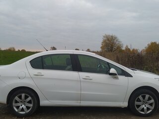 2013 Peugeot 408 I, белый, 550000 рублей, вид 2
